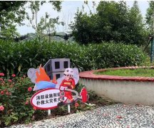 乡村与城市间形成宣传意义明显的消防“口袋公园”群